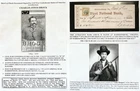 CIVIL WAR CONFEDERATE VALLEY RANGERS 10th VA CAVALRY BROCK CHECK DOCUMENT SIGNED