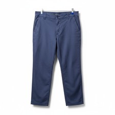 Old Navy OGC Women L Gray High Rise Chino Ankle Pants Stretch Workwear Casual