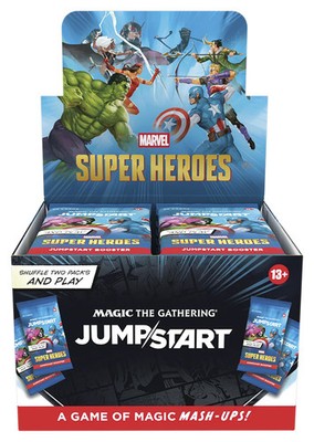 Magic the Gathering: Marvel Super Heroes - Jumpstart Display (24 Booster) EN