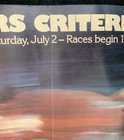 Vintage bicycle racing poster 1970s Travelers Criterium Hartford Ct good cond — photo 9