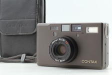 Top MINT w/ Case Contax T3 Black 35mm Point Shoot Film Camera From JAPAN