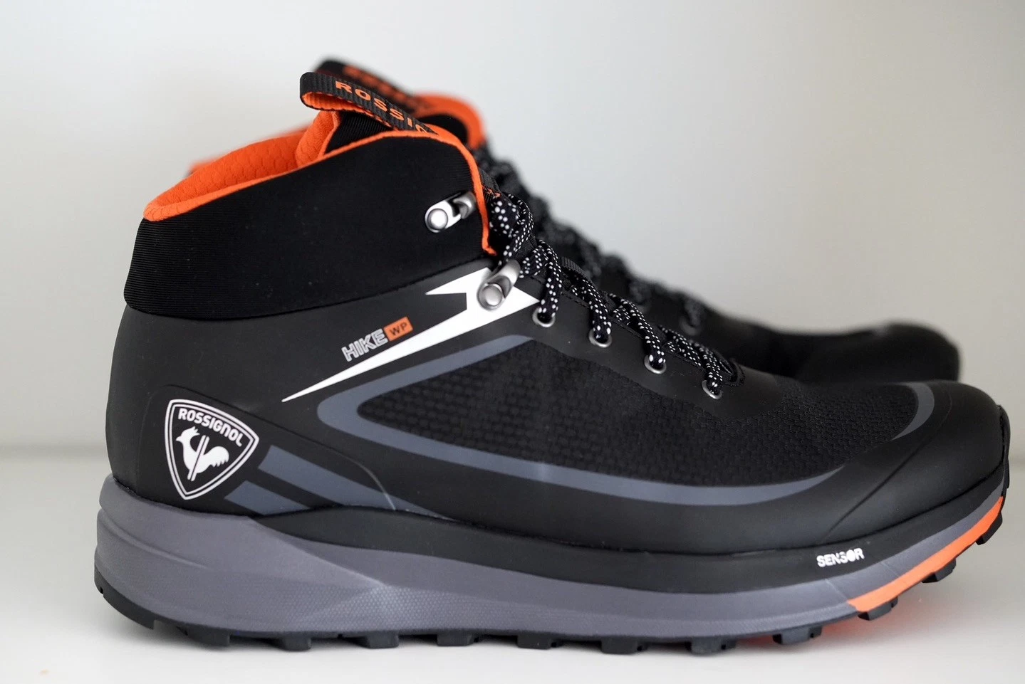 Rossignol SKPR WP Black Waterproof Mens Hiking Boots 10.5 US 9.5 UK EU 44