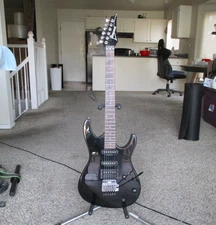 Ibanez RG240 Roadstar II 1987 Guitar - Black 6lbs 15oz
