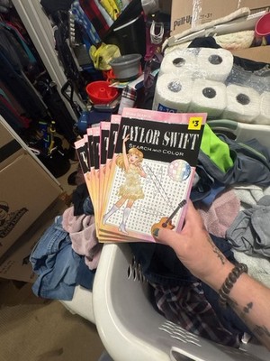 Taylor Swift Search and Color Word Search Activity Book 7 pk