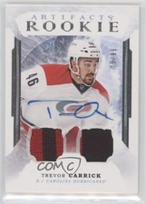 2016-17 Upper Deck Artifacts Rookie Dual Material 75/99 Trevor Carrick Auto i9x