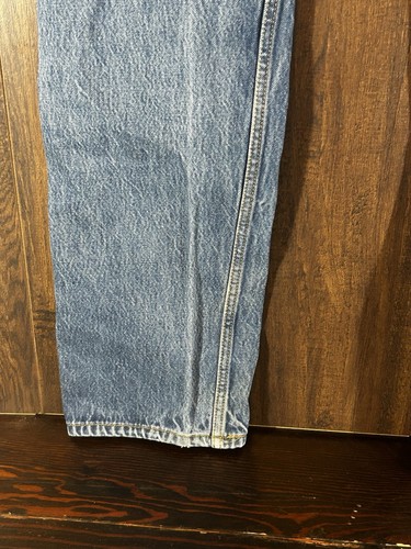 VTG Levis 501 Jeans Mens 36x40 Blue Tall 90s Y2k (34x35 Measured) Button Fly - Picture 14 of 24