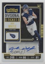 2023 Panini Contenders Rookie Divisional Ticket 12/99 Josh Whyle #246 Auto 0rd2