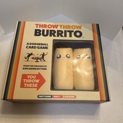Throw Throw Burrito by Exploding Kittens - A Dodgeball Card Game Brand NEW 