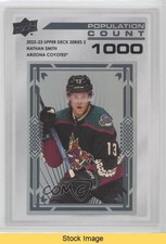 2022-23 Upper Deck Series 2 Population Count 1000 /1000 Nathan Smith READ 4om