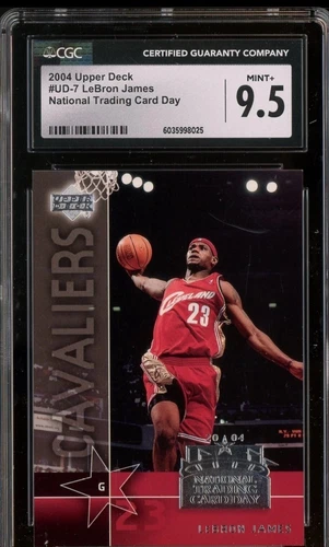 2004 Upper Deck  National Trading Day Lebron James RC Rookie Cavaliers CGC 9.5