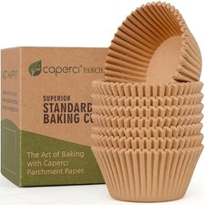 Caperci 225pcs Parchment Cupcake Liners - Standard Muffin Cups for Baking
