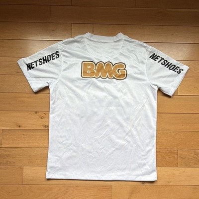 Nike Santos White Soccer Jersey Banco BMG Netshoes Seara Football