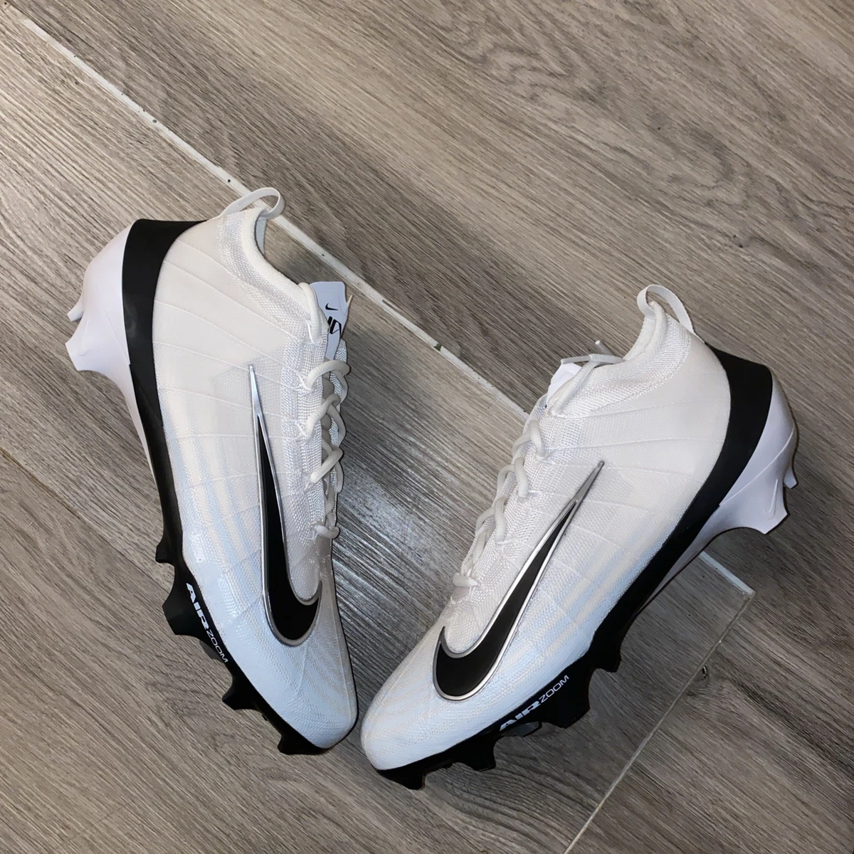 Nike Zoom Air Vapor Elite 1 P White HV2724-100 Football Cleats Men\'s Nike Vapor Elite 1 Football Cleats – Midway Sports main image 3