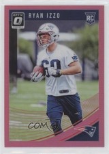 2018 Donruss Optic Rookies Pink Prizm Ryan Izzo #124 qc6
