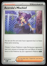Acerola's Mischief 113/132 Uncommon Mega Evolution Pokemon NM