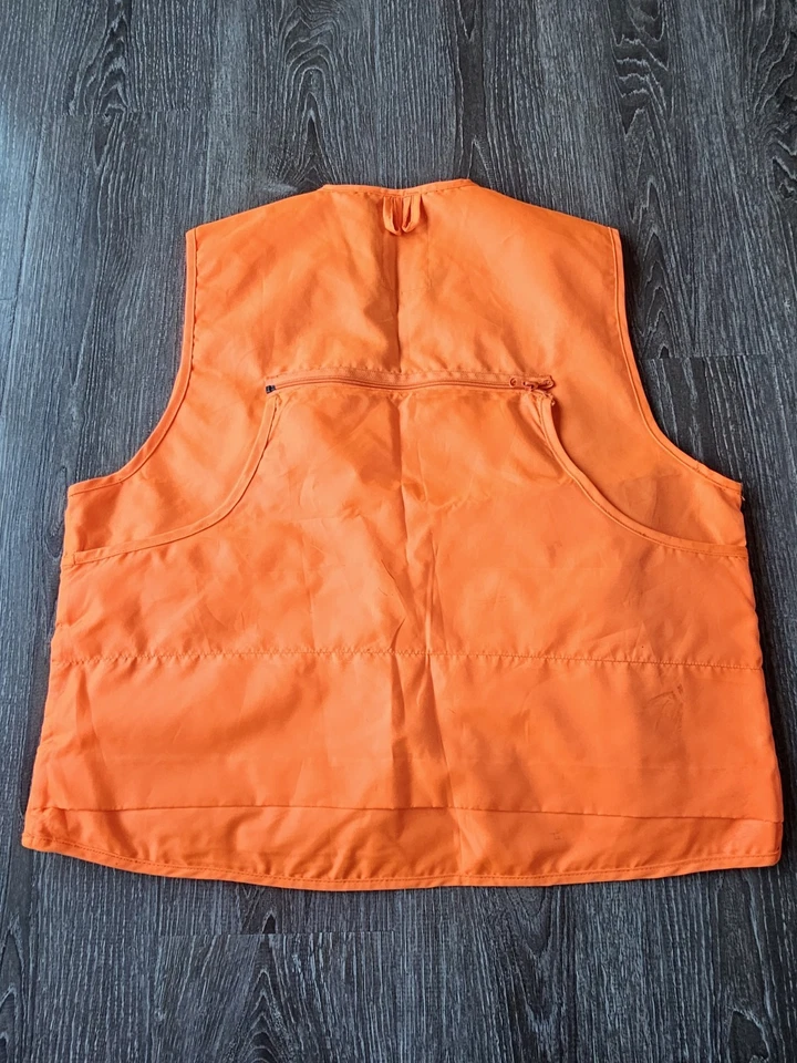 Master Sportsman Blaze Orange Hunters Vest Size L - Image 2 of 3