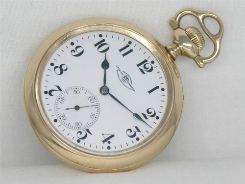 ANTIQUE BALL HAMILTON 21 JEWEL GR999, STIRRUP BOW CASE, RAILROAD WATCH, SERVICED