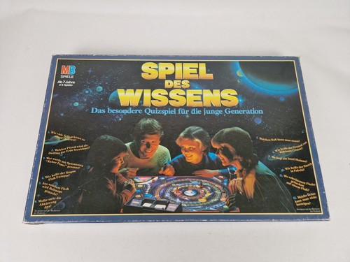 Spiel des Wissens MB Spiele Quizspiel Gesellschaftsspiel Sammler Vintage RAR