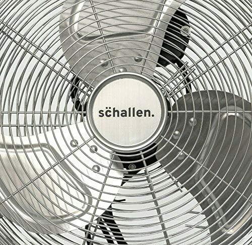 14" Chrome High Velocity Fan Cold Air Circulator Adjustable Floor Standing Fan - Picture 8 of 9