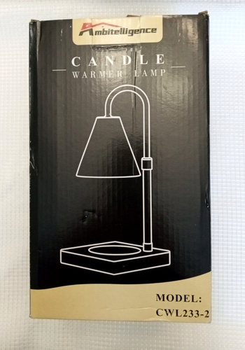 Candle Lamp Warmer W/ 2 Bulbs Height Adjustable Top Down Candle Warmer W/ Dimmer - Picture 6 of 10