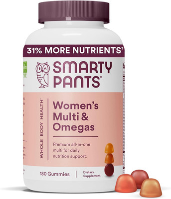 Women'S Multivitamin Gummies: Omega 3 Fish Oil (EPA/DHA), Methylfolate, Coq10, V