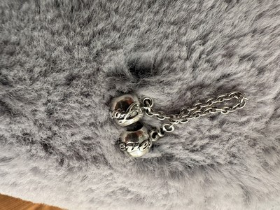 PANDORA Sterling Silver Family Forever Safety Chain 791788 S925ALE