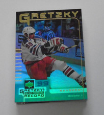 Wayne Gretzky for the Record complete 15 card set 1999 + 9 piece poster set