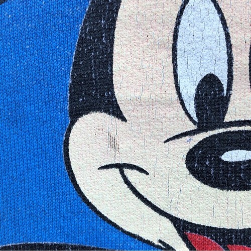 Vtg Disney Mickey Mouse Weekly Comic Strip Graphic Sweatshirt - Size M - Picture 7 of 10
