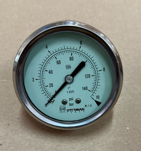 Pressure Vacuum Gauge Glycerine Filled 63mm,100MM Back & BOTTOM - Picture 3 of 15