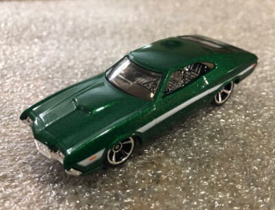 2019 Hot Wheels  72 Ford Gran Torino Sport Green Loose Fast And Furious