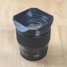 3D Print Square Lens Hood Replace LH582-01 for SIGMA 56mm 1:1.4 DC DN 018 Lens