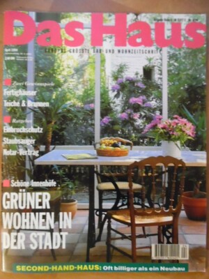 DAS HAUS 4 - 1994 Bau- & Wohnzeitschrift --- Grüner Wohnen in der Stadt