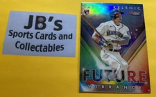 2021 Bowman’s Best Jarred Kelenic Future Vibrance Rookie Card RC Insert Atlanta