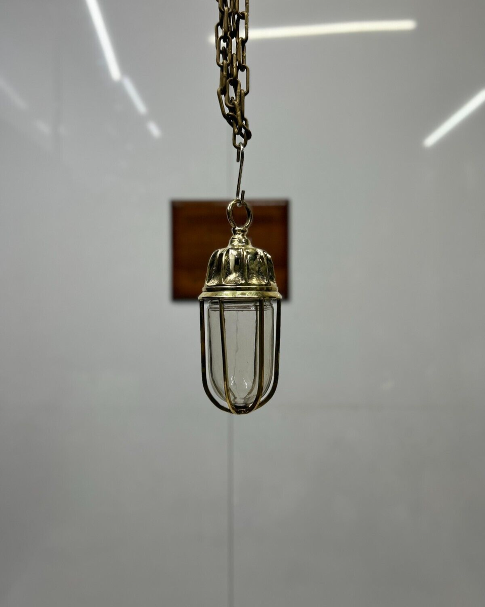 Marine Antique-Inspired Hanging Brass Nautical Classic Interior