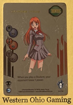 Bleach TCG Orihime Inoue #HT5 1st Edition Ultra Rare Hi-Tech Foil CCG