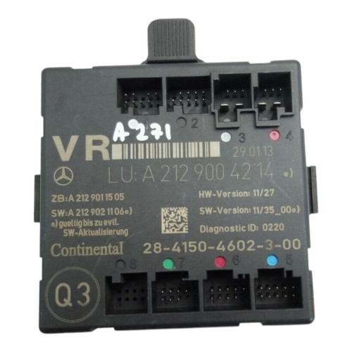 Mercedes W212 S212 E Klasse T Modell Steuergerät Tür hinten links A2189001401