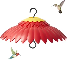 Squirrel Baffle Hummingbird Feeder Shade Cover Dome Shield Hang from Bird Feeder