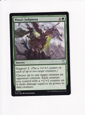 MAGIC THE GATHERING MTG RAVNICA: CLUE EDITION NISSA'S JUDGMENT (#1)