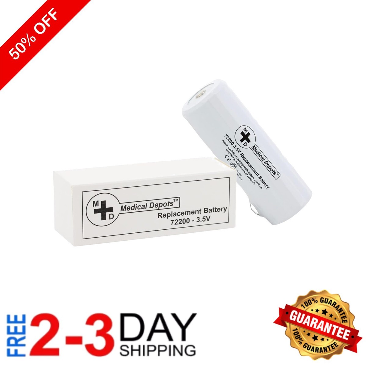 Rechargeable 3.5V NiCad Battery for Welch Allyn Otoscope
