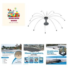 Daddi Long Legs - 6 Ft  Scare Birds Away with Innovative Bird Spider Design ...