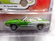 1971 Plymouth Barracuda Convertible Johnny Lightning Mopar Or No Car  164