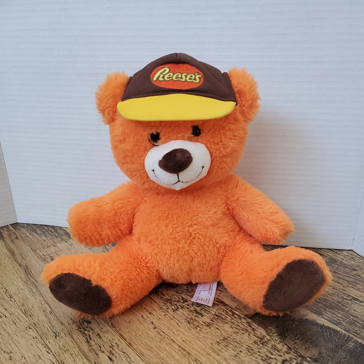 Hershey s Plush Stuffed Teddy Bear Orange REESE SbCHOCOLATE Bear 10