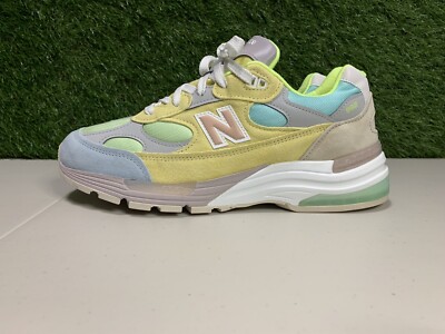 Size 9.5 - New Balance 992 Beige/Green/Yellow | eBay