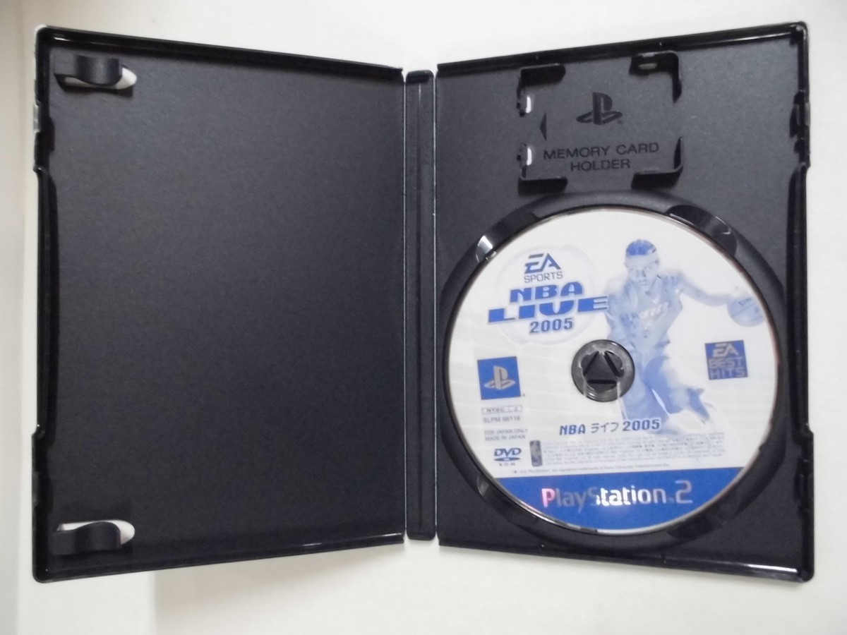 EA BEST HITS NBAライブ2005 PlayStation2 -- NBA LIVE 2005 Best Hits -- JAPAN GAME. PS2