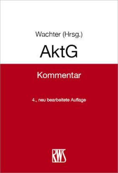 Thumbnail - Thomas Wachter | Aktg | Taschenbuch | Deutsch (2022) | Rws-kommentar |