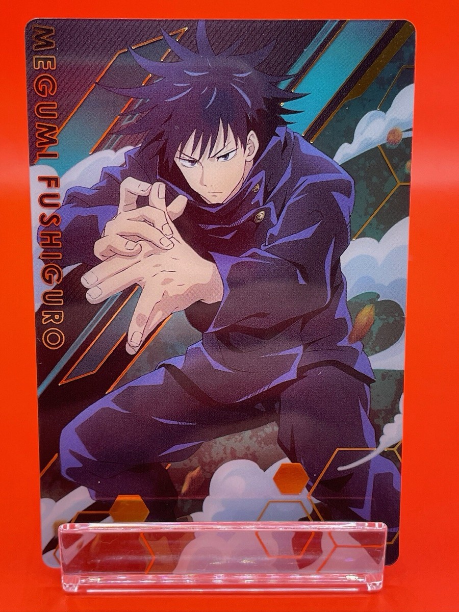 Jujutsu Kaisen Clear card Fushiguro Megumi Anime Japanese Shonen