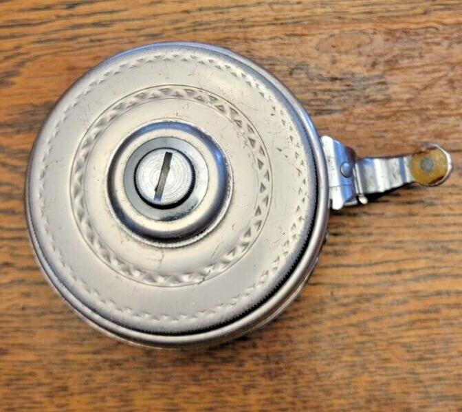 Vintage Shakespeare Silent 1836 Tru-Art Automatic Fly Fishing Reel