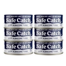 Safe Catch Wild Albacore Tuna Canned Low Mercury Can Tuna Fish Steak Gluten-F...