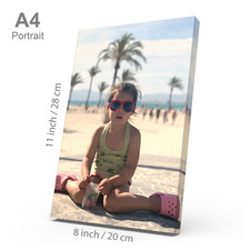 Personalised Photo Canvas Print Your Picture Framed Wall Hanging Canvas Art Gift