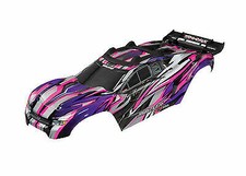 Traxxas 6717P Body Rustler 4X4 VXL Pink inc. mounts